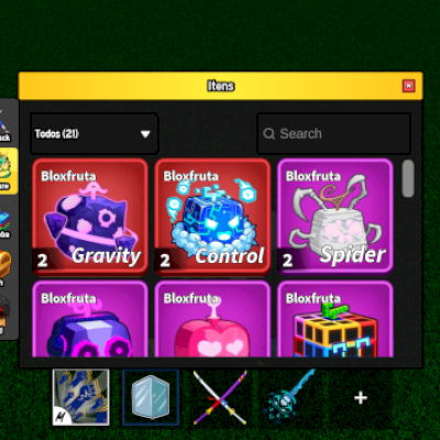 Frutas físicas blox fruits