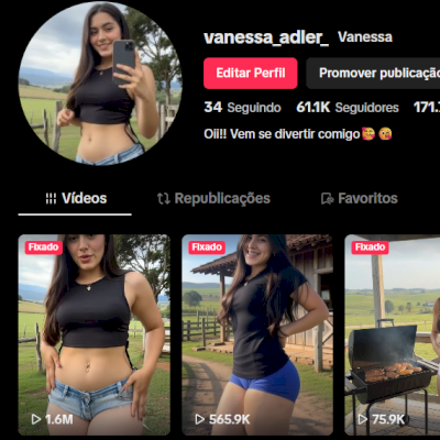 CONTA TIKTOK 61 MIL SEGUIDORES MONETIZADA COM SHOP ATIVADO