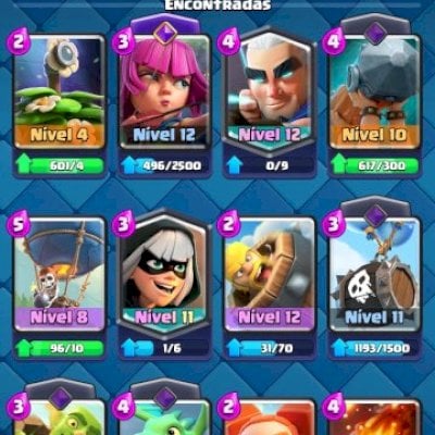 Conta de Clash Royale