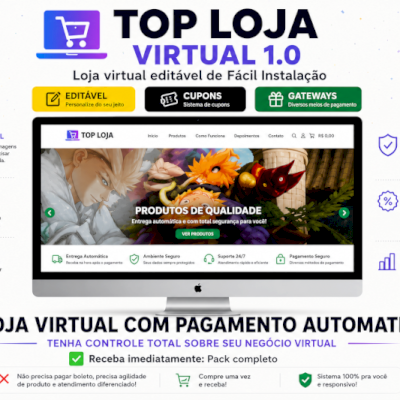 Script Pagina de Vendas com Pagamento Automatico - Completo
