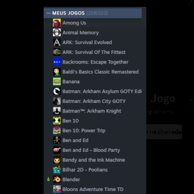 Aluguel mensal familia steam