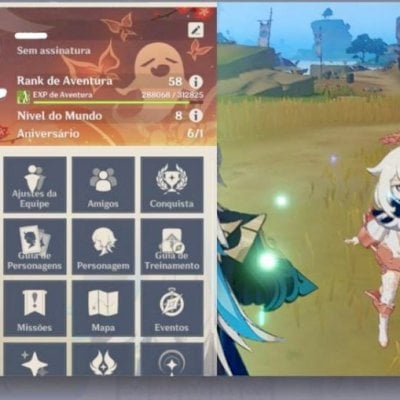 Conta de Genshin ar 60