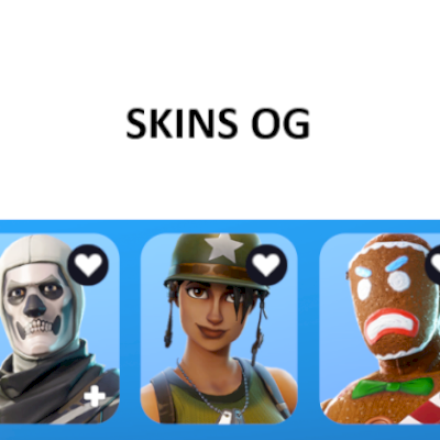 CONTA FORTNITE OG 390 SKINS E SALVE O MUNDO FUNDADOR