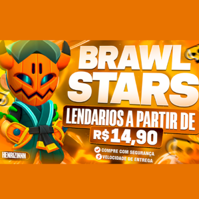 CONTA DE BRAWL STARS | LENDARIOS A PARTIR DE R$9,90