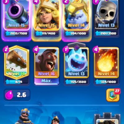 VENDO CONTA NIVEL 14- 11k DE TROFEUS