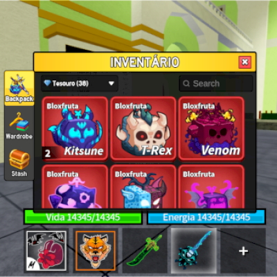 Conta de Blox Fruits