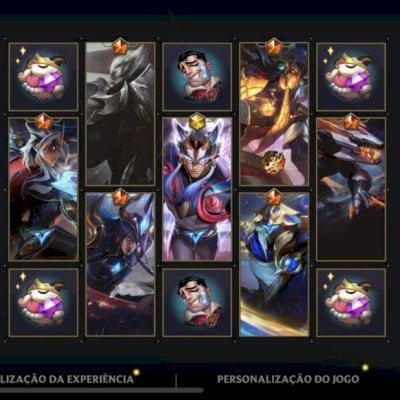 CONTA Wild Rift MAIN TOP Com Sett Croma e 18 Lendarias e 29 epicas