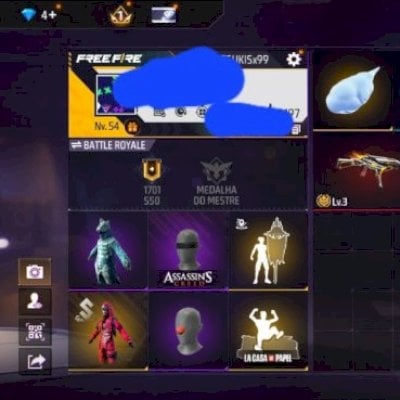 CONTA DO FF NV 54 COM BANDEIRAO