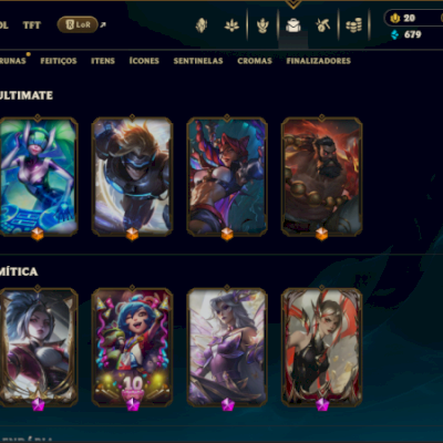 CONTA LOL 184 SKINS | FULL ACESSO
