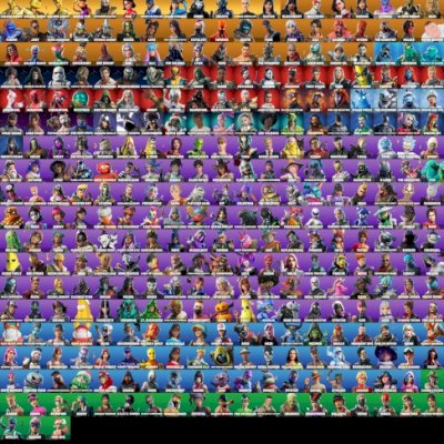 CONTA FORTINITE RARA COM RUE E KRATOS 345 SKINS RARAS