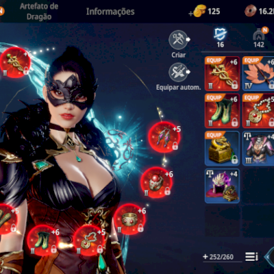 Conta de Maga LV 115