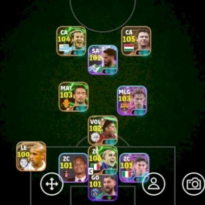 Conta de efootboll com um timaço , so pega e jogar