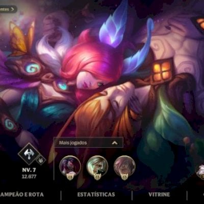 Vendo conta de wild rift de um ex mono Akali e main sett