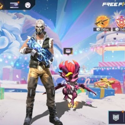 ⭐️ CONTA NIVEL 10+CONJUNTO RARO+722 DIMA+ARMA RARA