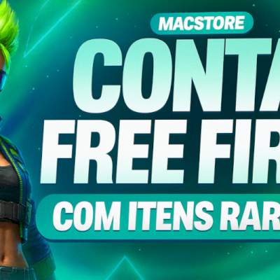 CONTA FREE FIRE COM ITENS RAROS, CONTA 2020