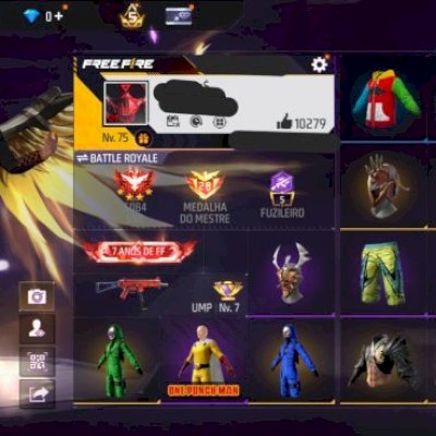 CONTA COM MAIS DE 870 PEITA LV75(VALOR NEGOCIÁVEL)