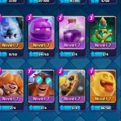 Clash Royale Conta rara 2 anos com 4600 trofeus!!!