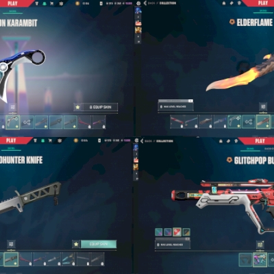 Vendo conta valorant, com bastante skins, preço de desapego!