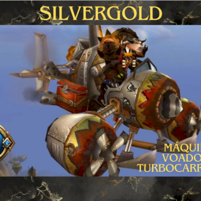 Montaria Máquina Voadora Turbocarregada Wow