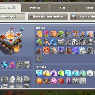 CONTA CLASH OF CLANS CV 11 FULL