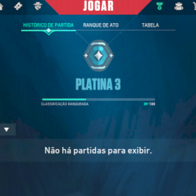 CONTA PLATINA - ENVIO IMEDIATO (PARA SMURFAR OU PARA SER MAIN)