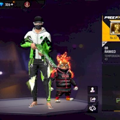 Conta de free com angelical