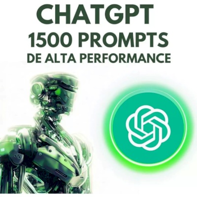 1500 Prompts para ChatGPT envio automático