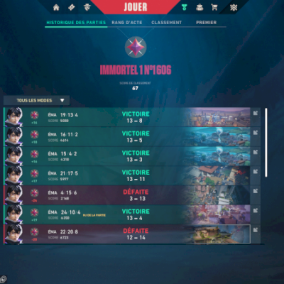 Valorant account com total acesso