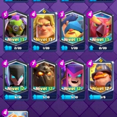 6k de gema + 1m ouro + CONTA ANTIGA quase full + líder clan ativo