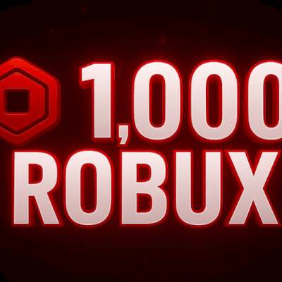 ROBUX STORE - Robux:  1000 - COBRIMOS OS 30% do ROBLOX!