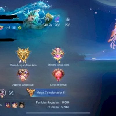 conta mlbb 214645 pontos de colecionador