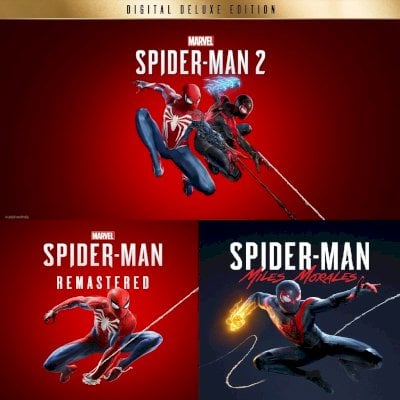 Marvels Spider-Man 2 Deluxe + Marvel’s Spider-Man Remastered