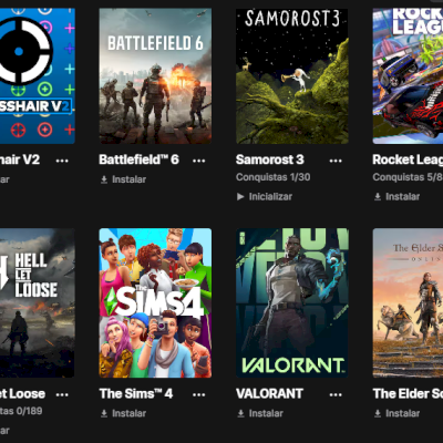 Conta Epic games 14 jogos