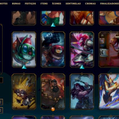 Conta Legue of Legends,muitas skins raras icones raros