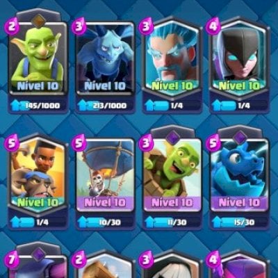 CONTA TOP COM QUASE TODAS AS LENDÁRIAS 4 HERÓIS