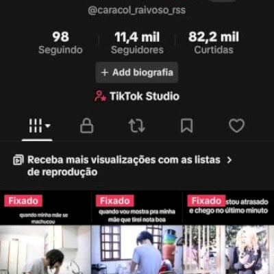 vendo conta tik tok