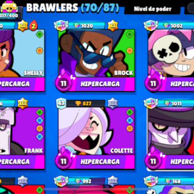 Conta de brawl stars