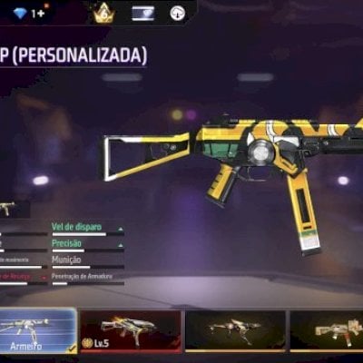 Conta de free fire armas att