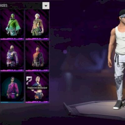 Conta free fire top pra não começar do zero