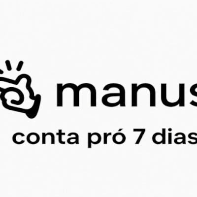 CONTA PRO | MANUS IA COM 2300 CRÉDITOS | ACESSO AO E-MAIL | ENVIO RÁPIDO