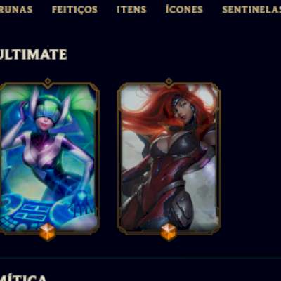 CONTA MONO THRESH 2.8M DE MAESTRIA TODAS SKINS + MAIOR PARTE DOS CROMAS - D4 FA