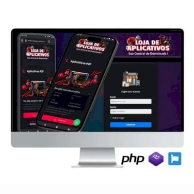 🛍️ Script Loja de Aplicativos com Painel Administrador –Versão 2025