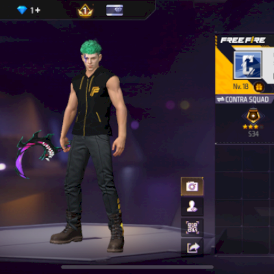 Conta iniciante nível 18 para mandar passe