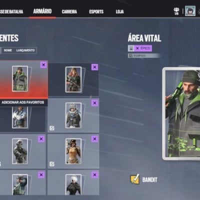 Conta de Rainbow Six