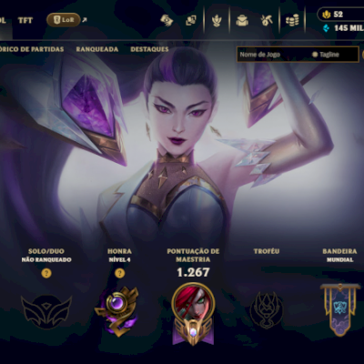 100% SEGURA/ PODE ALTERAR E-MAIL E SENHA / 303 SKINS / TODOS CAMPEÕES