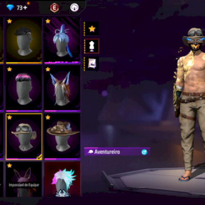 Conta antiga gemada e rara