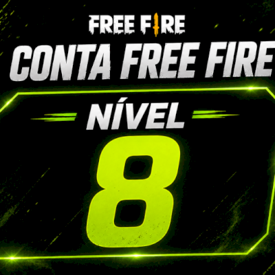 [MELHORES CONTAS] CONTA FREE FIRE LV 8 NA PROMOÇÃO