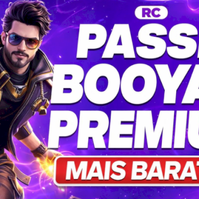 [PROMOÇÃO] PASSE BOOYAH PREMIUM FREE FIRE | Via ID Sem Adicionar