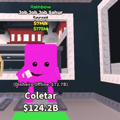 Job Job Job Sahur Rainbow - Roube um Brainrot