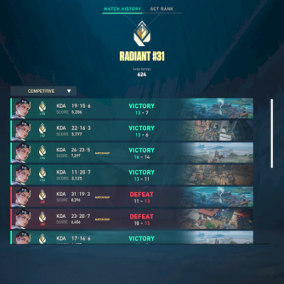 ELOJOB VALORANT UPO DE CONTA PARA VOCÊ!